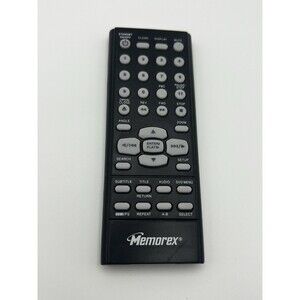 Memorex DVD Player Remote MVD2050-BLK Replacement Untested AS IS